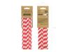 Partydeco Slomki Papierowe Czerwony 195Cm 1 Op 10 Szt