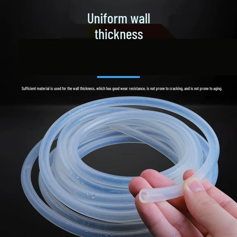 Transparent Odorless High-Temperature Flexible Silicone Tubing