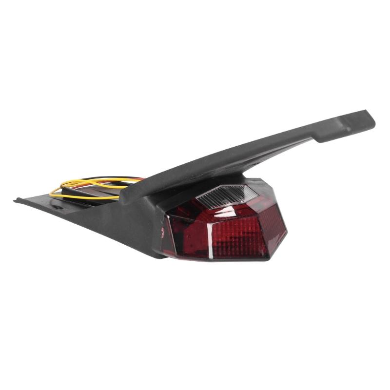 Motorrad LED Rücklicht mit integrierten Blinkern Wasserdichtes LED Rücklicht Lampe mit hoher Sichtbarkeit für Fahrzeuge