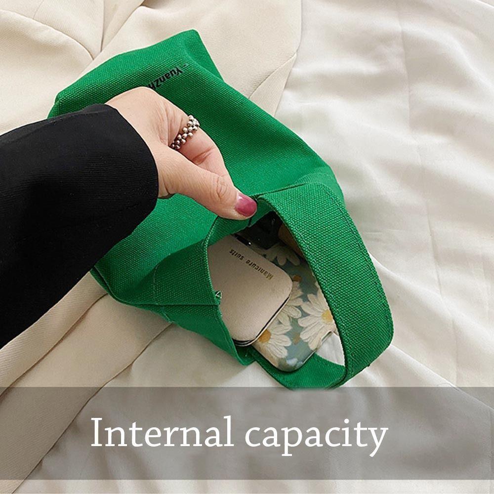 Casual Handbags Canvas Shoulder Crossbody Bags Large Capacity Shopper Bag Letters Shoulder Crossbody Bags Purse