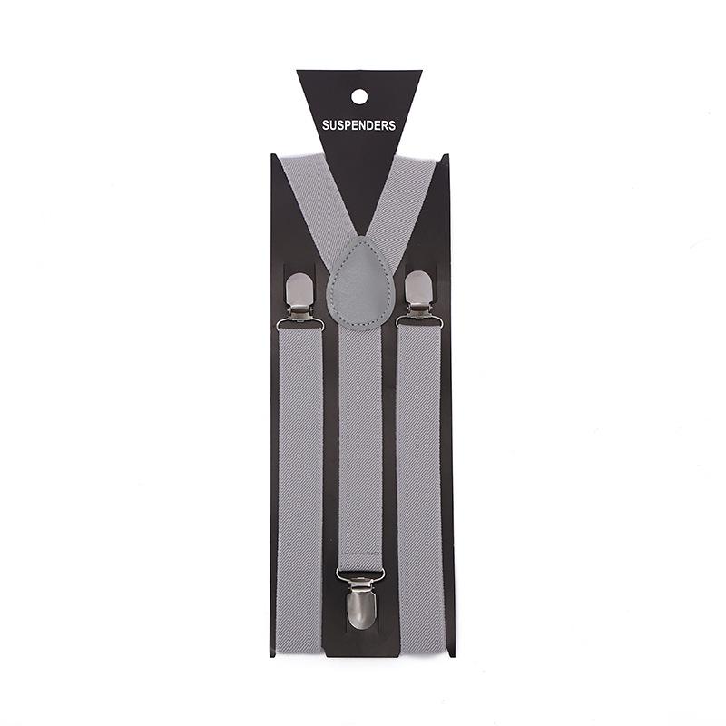

Stylish Unisex Suspenders with Three 2.5 Inch Clips - In Stock