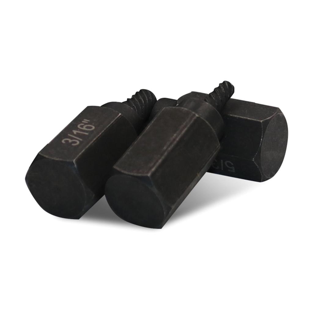 10PCS Precisely Machined Screw Extractor Set, Easy Out Bolt Extractor Set for Mechanics, Artists, Amateurs Tools