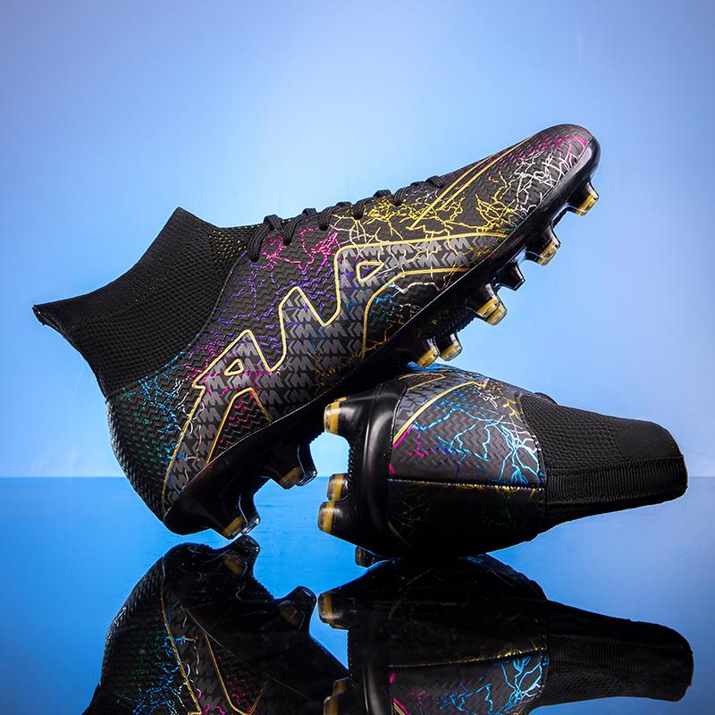 2024 Pantofi de fotbal pentru bărbați Cizme de fotbal ultraușoare de mărime mare Pantofi pentru băieți pantofi anti-alunecare AG/TF Cizme de fotbal Cizme unisex