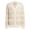 adidas Originals Cardigan Spo Knit Casual Comfortable Loose V-Neck Sweater Unisex Sweater White JC6846