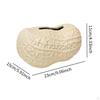 Ceramic Tissue Box Paper Holder Peanut Shape Multifunctional Home Ornaments Crafts Modern