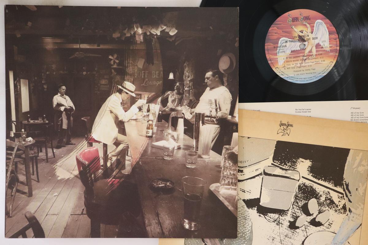 

LP Record LED ZEPPELIN - In Through The Out Door (- Sleeve: P10726N SWAN SONG 1979 Japan Rock Used