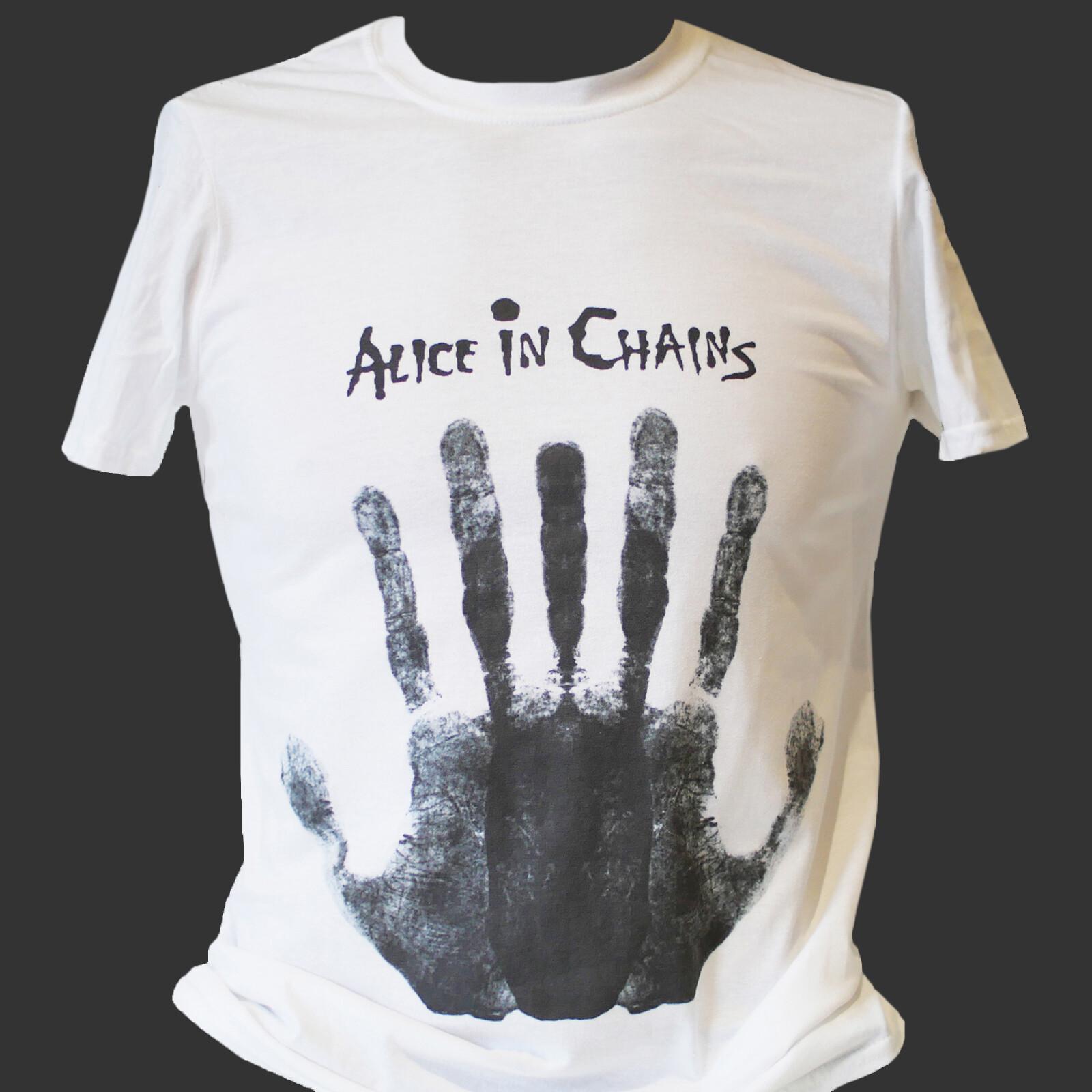 

ALICE IN CHAINS GRUNGE PUNK ROCK HARDCORE METAL T-Shirt Mens Womens Tees Top unisex S-3XL M