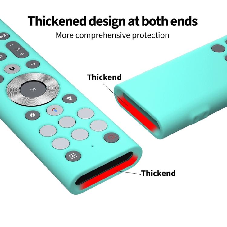 Protective Washable Silicone Cover For Class U8 Series LCD 4K Television Remote Controls Dust Resistant Shell