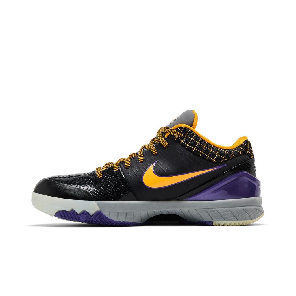 Nike Zoom Kobe 4 Protro 'Carpe Diem' 2019 (Unisex) Black / Del Sol-Varsity Purple-Cool Grey Basketball Shoes AV6339 001