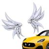 3D Angel Wings Auto Decals 3D Car Stickers Exterior Car Accessories Zinc Alloy Auto Decorations 3D Badge Emblem Sticker For Car