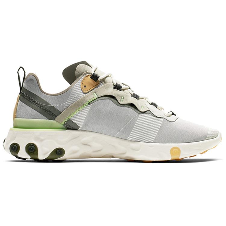 New Nike React Element 55 Spruce Volt BQ6166-009
