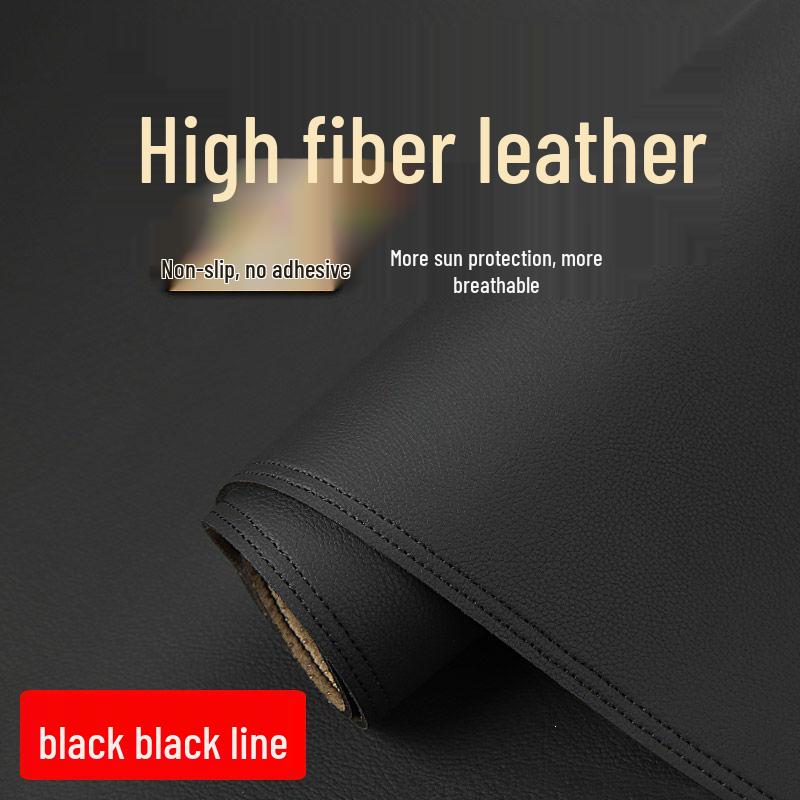 Car Sunshade Anti-slip Mat - Fine Leather Dashboard Light-blocking Cover