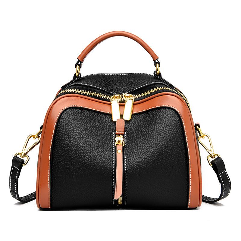 Premium leather women's bags new trendy fashion simple shoulder messenger bag cowhide bag handbag