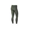 Nike One Luxe Solid Color Fitness Training Mid-Rise Leggings Women Leggings Green BQ9995-326