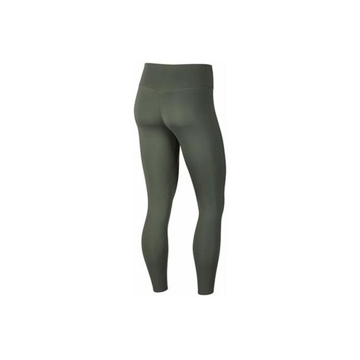 Nike One Luxe Solid Color Fitness Training Mid-Rise Leggings Women Leggings Green BQ9995-326