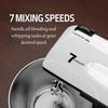 Stand Mixers, 7 Speeds With 3QT Stainless Steel Bowl, Stand and Hand Mixer with Dough Hook, Whisk, Mixing Beater for Baking, Cake, Cookie, Kneading