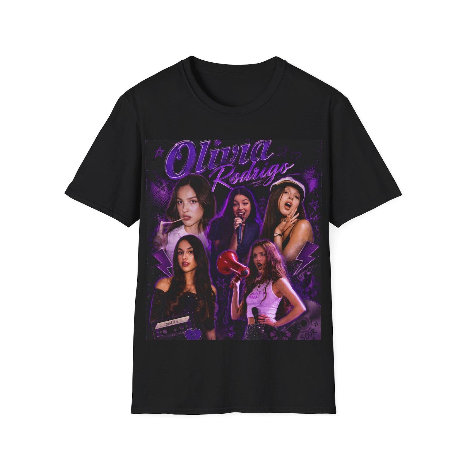 Olivia Rodrigo T-Shirt | Music Fan Tee, Pop Singer Shirt S
