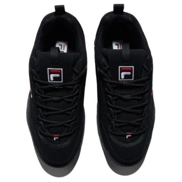 FILA Disruptor 2 1998 Versatile Comfortable Durable Low-Top Running Shoes Unisex sneaker Black 1FM02739H001