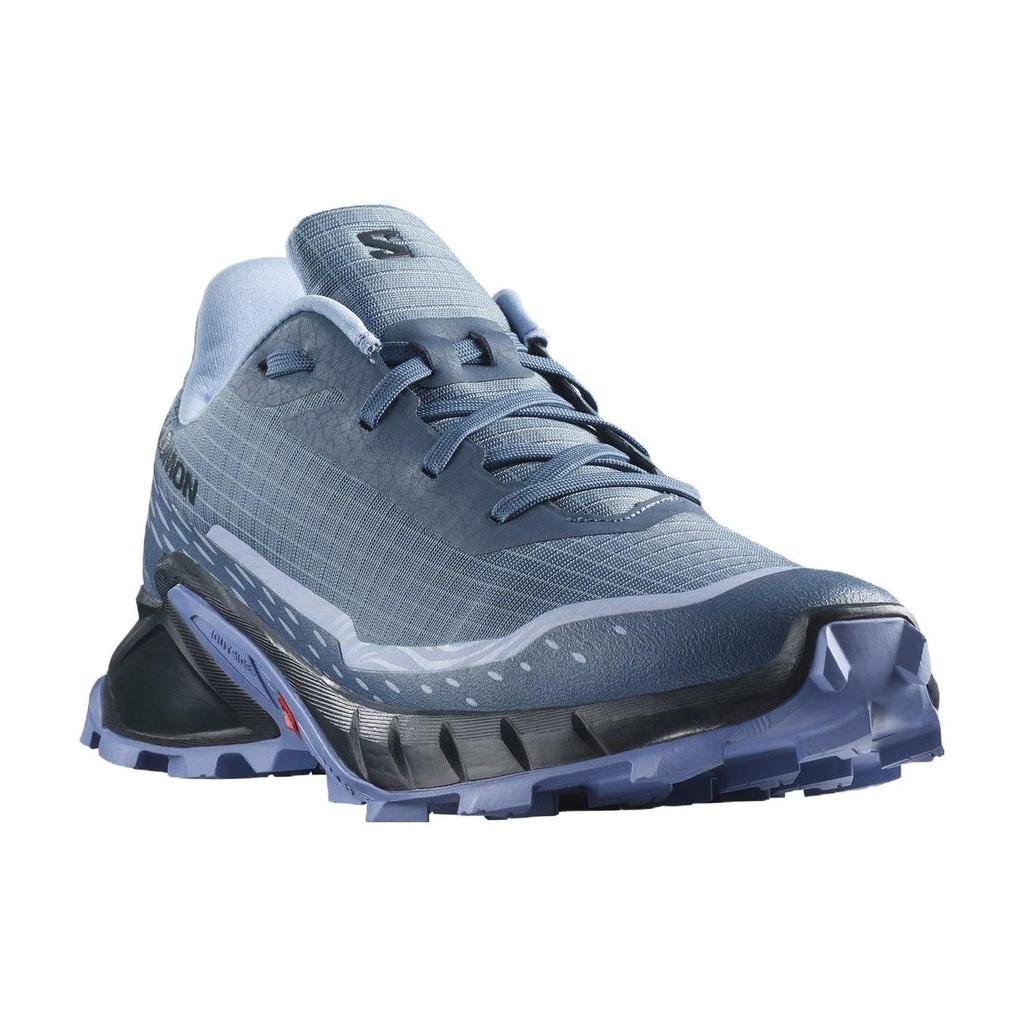 Salomon Alphacross 4 Comfortable Low-Top Running Shoes Women sneaker Blue 473135