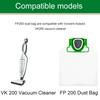 EATBALE Compatible Vorwerk Kobold VK200 FP200 5 Layer Micro Dust Cleaning Bags with 12 Vacuum Cleaner Bags 2 HEPA Filter Fits High Performance Dust