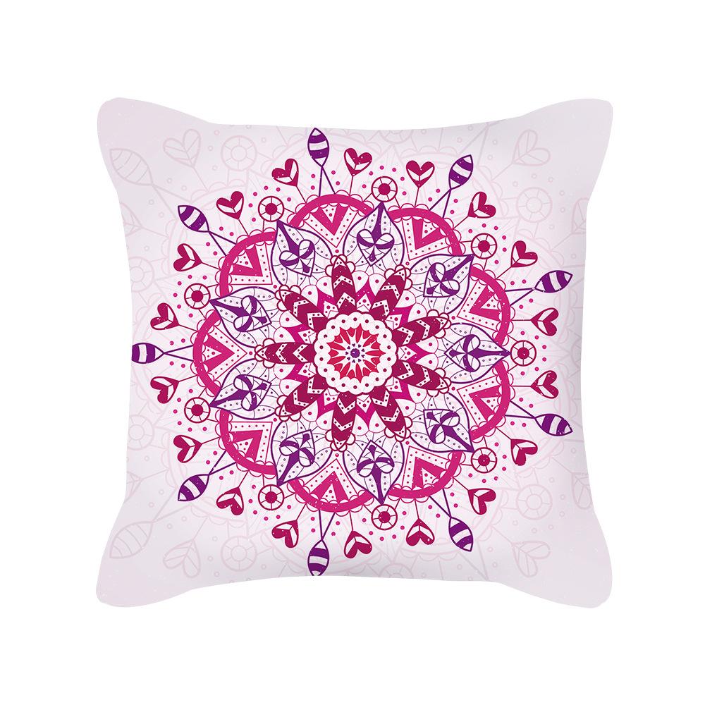 New Product Pillow Ins Nordic Style Geometric Pattern Plush Pillow Cover Sofa Cushion Cover