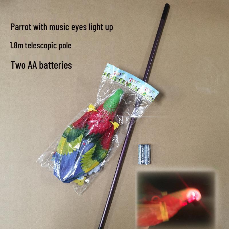 Telescopic Pole Electric Flying Bird Toy - Eagle Design