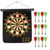 FALOFALO Magnetic Darts Set with 12 Darts for 4 Players, Safe Soft Darts for Kids and Adults, Double-Sided Board for Home Games, Parties, and Events.