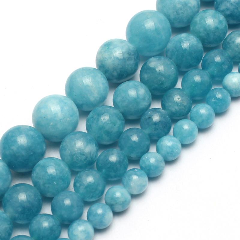 Wholesale 4-14mm Natural Black Volcanic Lava Stone Round Beads 15" Pick Size For Jewelry Making Diy Bracelet