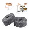 8-Piece Set of Standard Size Cymbal Washers/Drum Felt Pads, Lightweight and Resistant To Deformation, Replacement Cymbal Felt Pads for Drums, Improves