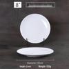 Melamine Imitation Porcelain Round Dinner Plate