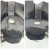 PRADA Rucksuck Backpack Daypack Tessuto Nylon Leather Silver Hardware Black Women's Triangle Logo Plate