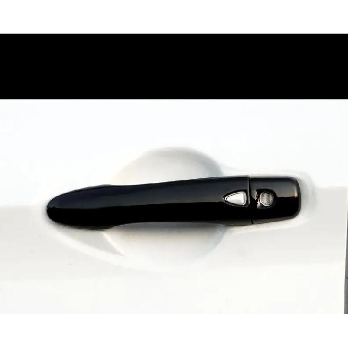 For Nissan X-Trail T32 MK3 2014- X Trail XTrail Gloss Black Chrome Car Door Handle Cover Sticker Styling Accessories