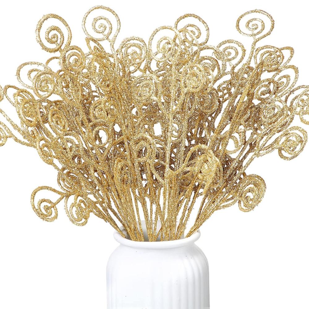 5/10 Stück Künstliche Pflanzen Neujahr Weihnachten Kieferngirlande Kranz Heimdekorationen Außen Hochzeit Gartenparty DIY Geschenkbox