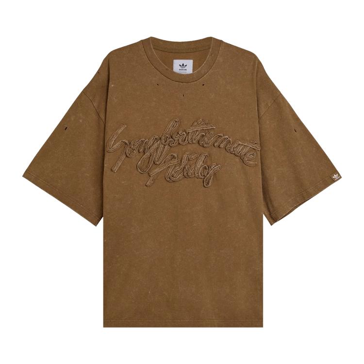 

Adidas X Song for the Mute Футболка Wash Tee Earth Унисекс Топы Зеленый KA7995 XL