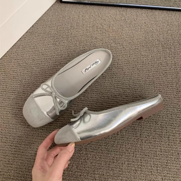 Fashion Shoes Woman 2025 Autumn Female Footwear Soft Modis Ballet Flats New Summer Fall Dress Comfortable Cute Ballerinas Shoes Woman Co