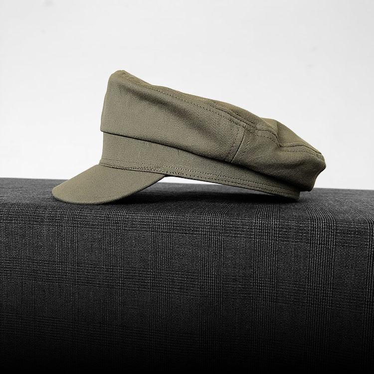Șapcă cu vizieră nautică pentru bărbați, Beretă vintage cu calotă plată, Stil militar, Bumbac respirabil, Pălărie de vară pentru navigație, Petec cu ancoră, 2025