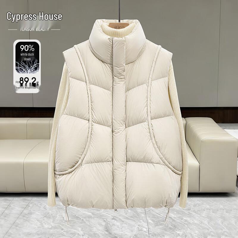 

Women s 90% Down Stand Collar Vest 2XL