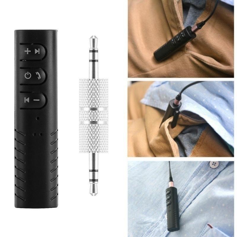 Varm 3,5 mm trådløs Bluetooth-mottaker Stereo Lyd Musikk Bluetooth-mottakeradapter for høyttaler Bil