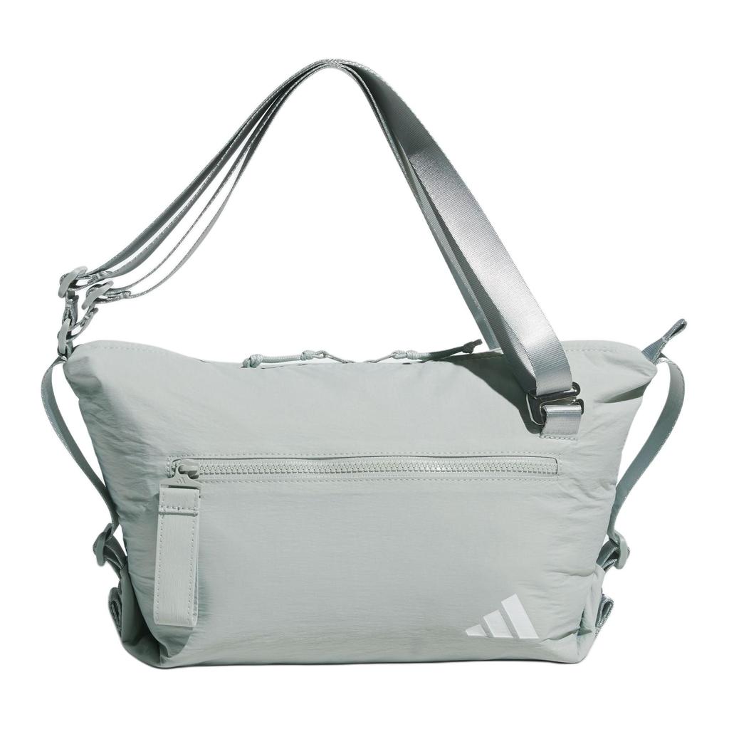 Adidas Polyester Crossbody Bags Regular Unisex Texture Gray KC1405
