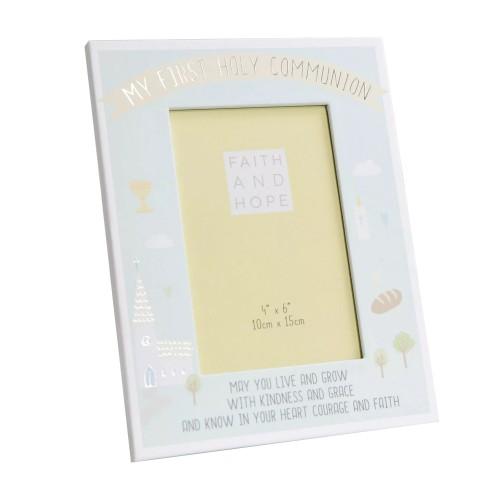 Celebrations Faith & Hope First Holy Communion Photo Frame