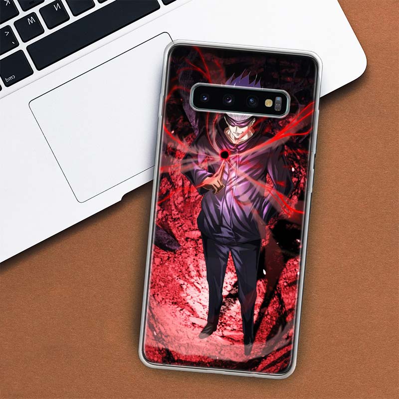 Jujutsu Kaisen Gojo Satoru Phone Case For Samsung Galaxy M21 M12 M31S M32 M51 M52 Note 20 Ulte 10 Plus 9 8 J4 J6 + J8 M11 F52 F6