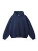 Autumn/Winter Unisex Loose Fleece-Lined Drop Shoulder Hooded Sweatshirt Jacket