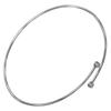 TIFFANY&Co. Hoop Single Row Bracelet Pt950Platinum/diamond 4.84g Women Used