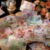 100pcs/lot Memo Pads Material Paper Letter from Time Junk Journal Scrapbooking Cards Retro Background Decoration Paper