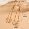 Paperclip Earrings for Women Safety Pin Stud Cartilage Earrings Unique Edgy Trendy Jewelry