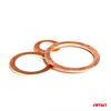 Copper Washers Set of 200 Gaskets Amio-03108