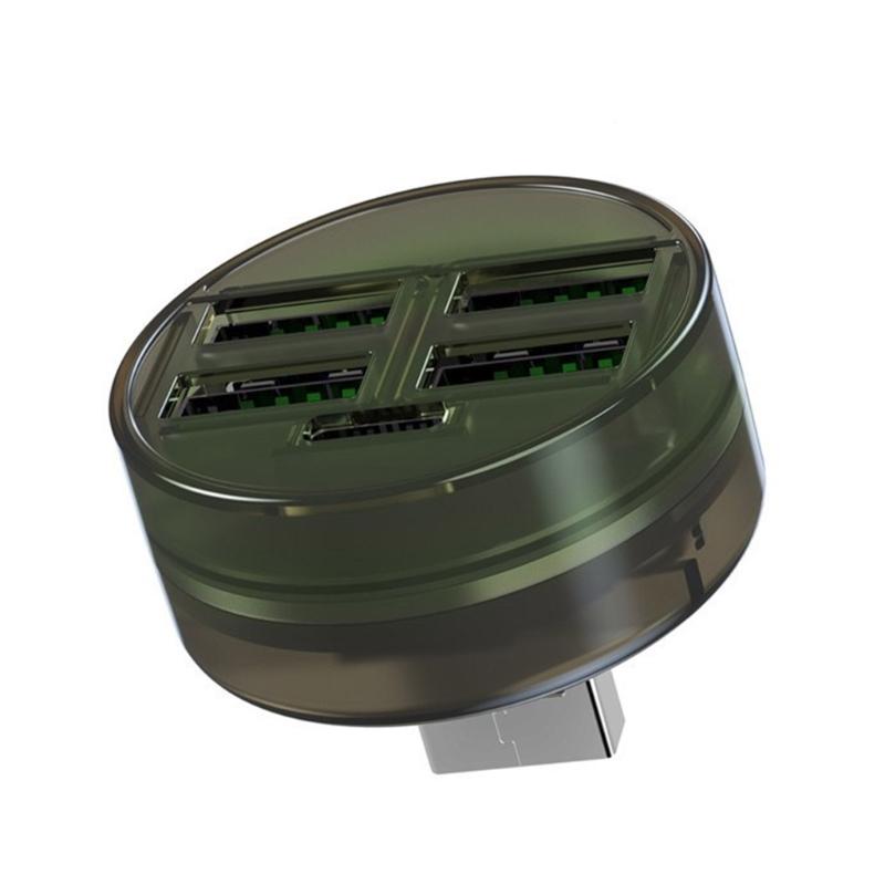 

4-Port USB Hub USB Splitter USB Extension Hub USB C Port Hub Multiport Adapter USB Extender for Laptop/PC/Mobile Phone 1