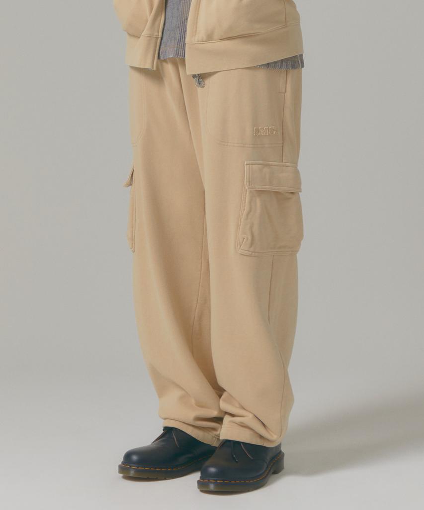 LMC Washed Og Applique Cargo Sweat Pants Beige