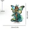 Bohemian Style Butterfly Fairy Statue Decoration - Forest Themed Decoration, Perfect for Bedroom and Living Room Decora, Home Tabletop Decorations,