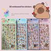 3D Embossed Animal Series Sticker Cute Decor For Handcrafts, Notebooks, Device Embellishment & Gifts Anime Worlds Store